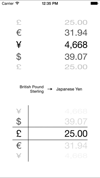 All Currency Converter. Pocket Exchange Rates. screenshot 2
