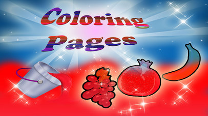 Paint Fruits Coloring Pages screenshot 2