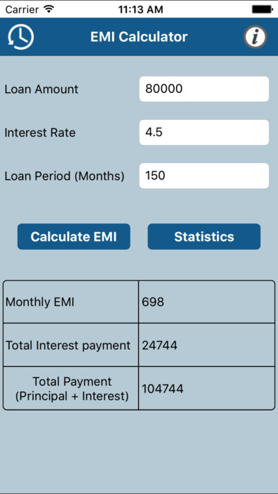 Smart EMI Calculator Pro - Loan & Finance Planner screenshot 2