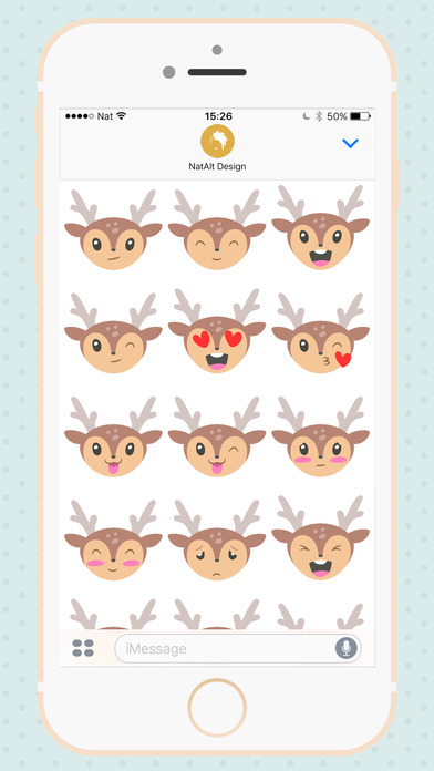 Deer Emojis screenshot 2