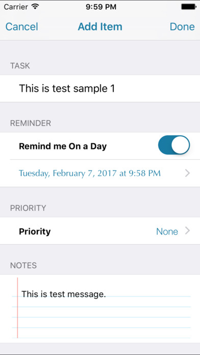 Ultimate To Do List With Reminder & Sharing - Pro screenshot 2