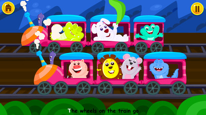 Wheels On The Bus - Kidlo Nursery Rhymes For Kids screenshot 4