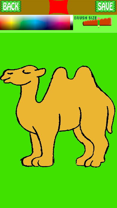 Camel Coloring Book For Kids And Preschool screenshot 2