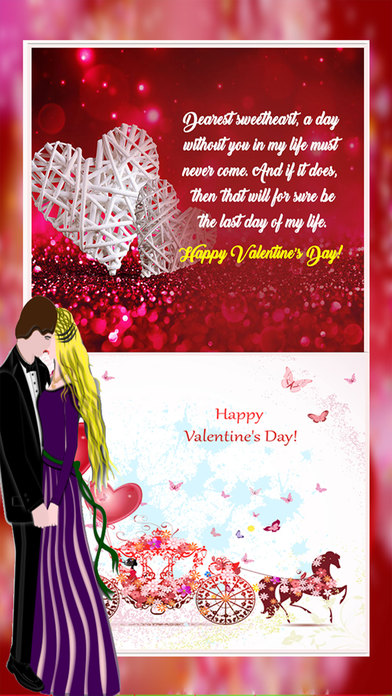 Valentine's Day Card Maker - Love Wishes,Quotes screenshot 2