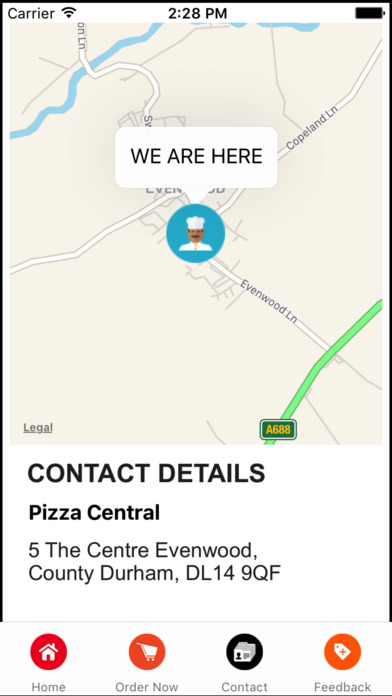 Pizza Central bishop Auckland screenshot 4