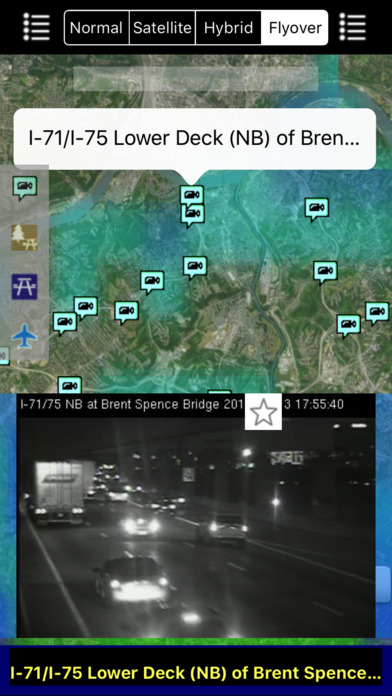 Kentucky NOAA Radar with Traffic Cameras screenshot 3