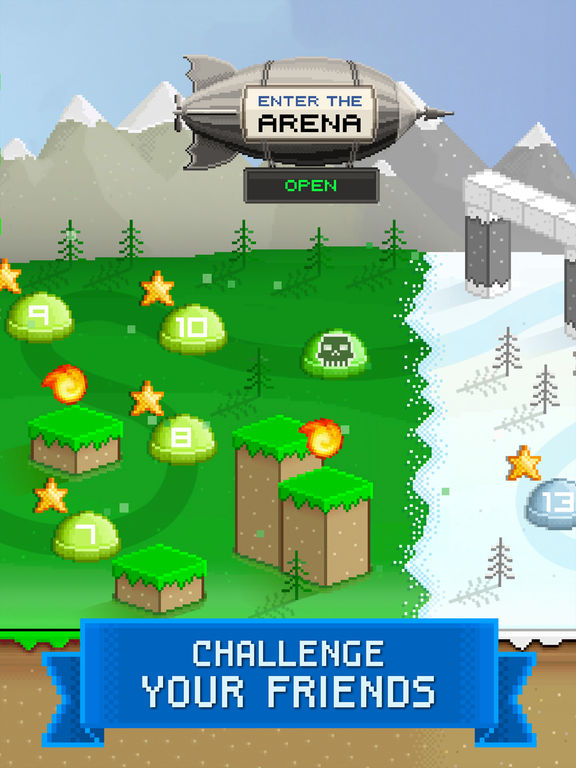 Screenshots of The Awesome Flappy Monster Cool Addicting Games for Free for iPad