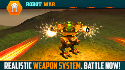 USA War Robots Battle Clash : Robo Sim-ulator 3D screenshot 2