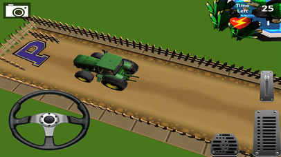Classic Farm Tractor Simulator : Simple 3D Parking screenshot 2