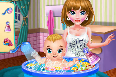 Tiny Baby's Magic Salon-Salon Sugary Game screenshot 2