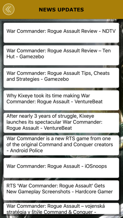 Pro Guide War Commander: Rogue Assault screenshot 3