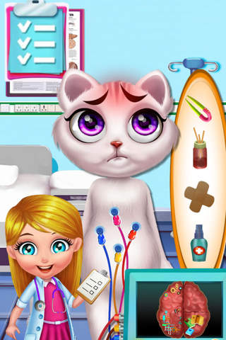Kitty Family Winter Sim Care screenshot 2