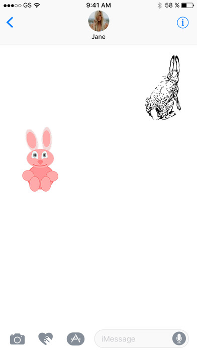 Wild Rabbits Two Sticker Pack screenshot 2