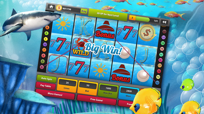 Slots - Huge Aquarium Casino Slots Machines screenshot 4
