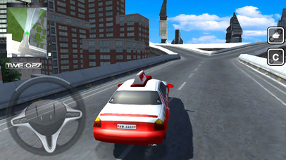 Highway Taxi Car Parking : Classic Road Rush Drive screenshot 2