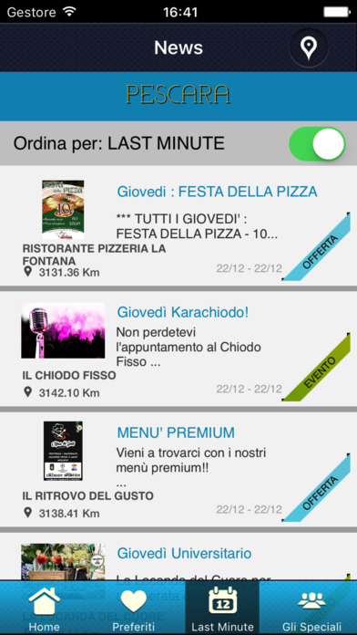 aperitivi & cene Pescara screenshot 3