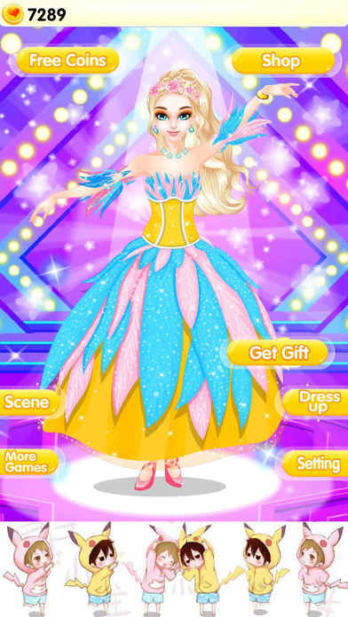 Dancing Princess - Dress Up Makeover girly games screenshot 4