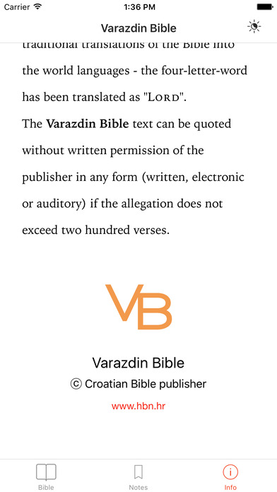 Varaždinska Biblija screenshot 3