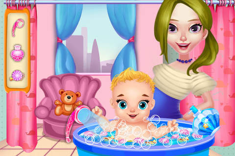 Magic Princess And Cute Baby-Mommy's Check Sim screenshot 2