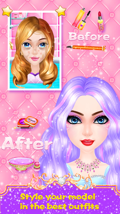 Princess Beauty Shop - Girl Games screenshot 2