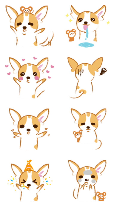 Chihuahua Playful - Stickers! screenshot 3