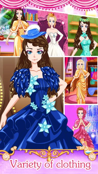 Sweetheart princess dress-Makeup,Dressup&Girl Game screenshot 3