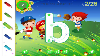 ABC Alphabet Learning Letters Preschool Kids Games screenshot 2