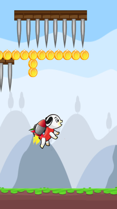 paw flappy puppy bubbles screenshot 2