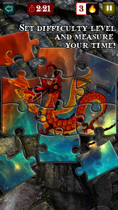 Dragon Puzzles for Kids – Best Jigsaw Puzzle Games screenshot 3