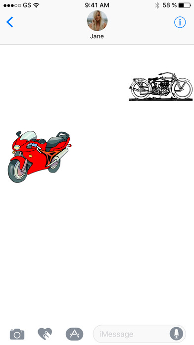 Motorcycle Sticker Pack screenshot 2