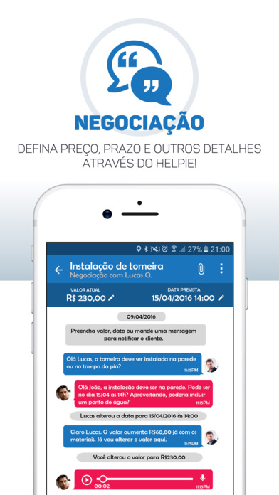 HELPIE PRO - Ofereça Serviços screenshot 3