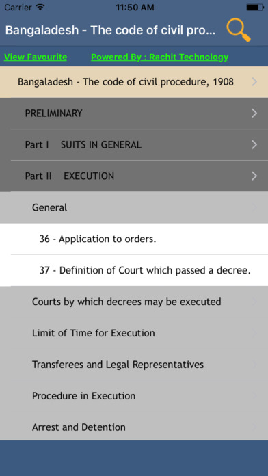 The code of civil procedure screenshot 3