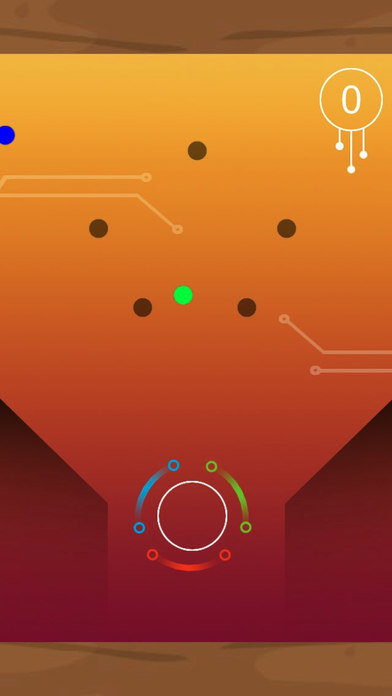 吸收小球 － 变换颜色接球 screenshot 2