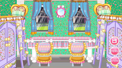 Flower Room Design - Girl Games screenshot 2