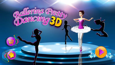Ballerina Pretty Dancing 3D screenshot 2