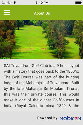 SAI Trivandrum Golf Club screenshot 2