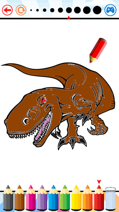Dino Coloring Book - Dinosaur Drawing and Painting screenshot 2