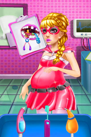 Super Mommy's Teeth Cure Salon-Fairy Surgeon screenshot 2