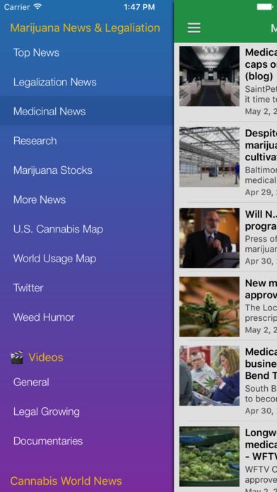 Marijuana News screenshot 2