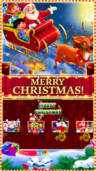 Merry Christmas Slots-Las Vegas Lucky Casino HD screenshot 4