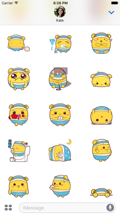 Pleasant Puppy Animated Emoji Stickers screenshot 3