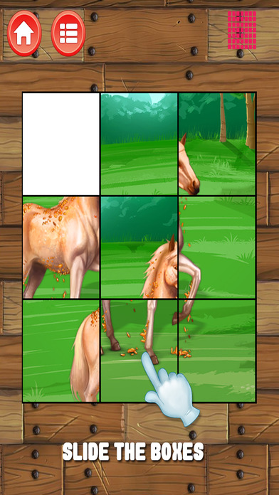 Horse Slide Puzzle For Kids Pro screenshot 3