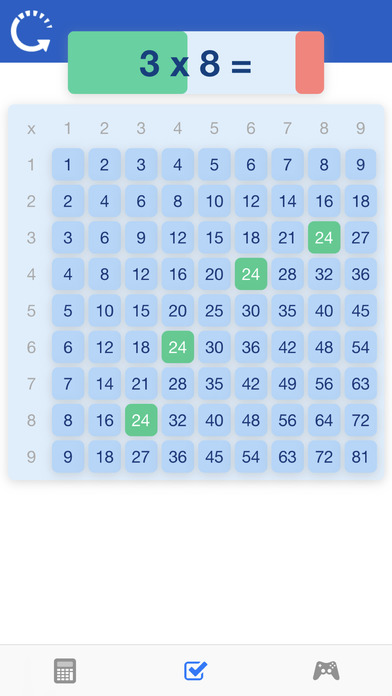 x81: Multiplication Table screenshot 3