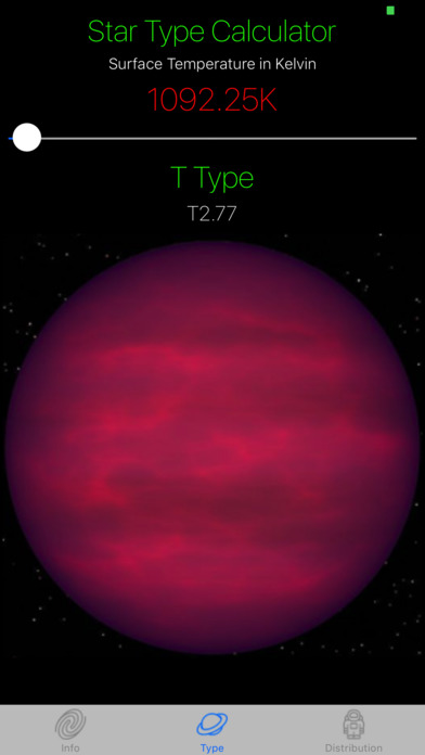Astronomy Star Type Calculator screenshot 3