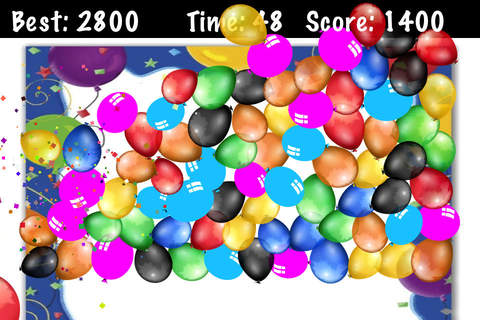 iPopBalloons - Balloon Free Game……. screenshot 2