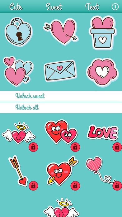 Love Stickers for iMessages – Romantic Emoji screenshot 4