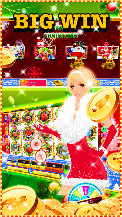 Christmas party: FREE Slots Game! screenshot 3