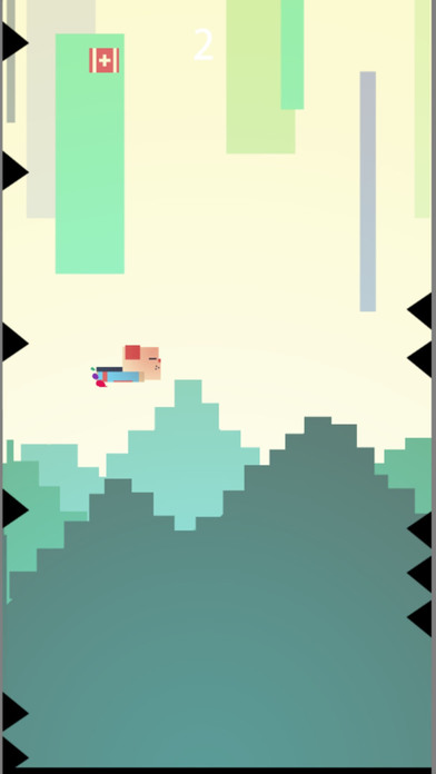 Flying Pig Pixel Rush screenshot 3