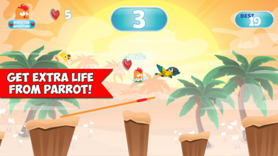 Rooster Adventure - the Jumpy Friend Game screenshot 2