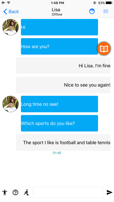 Chat to learn English screenshot 3